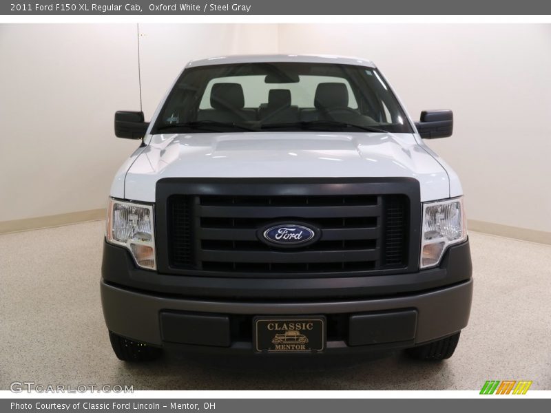 Oxford White / Steel Gray 2011 Ford F150 XL Regular Cab