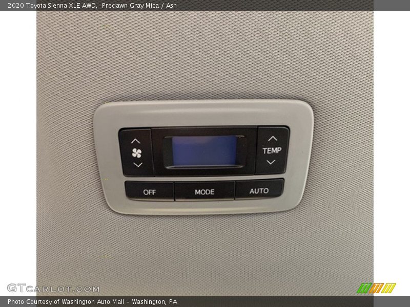 Predawn Gray Mica / Ash 2020 Toyota Sienna XLE AWD