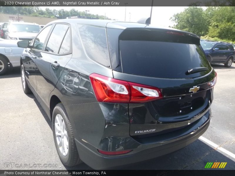 Nightfall Gray Metallic / Ash Gray 2020 Chevrolet Equinox LS AWD