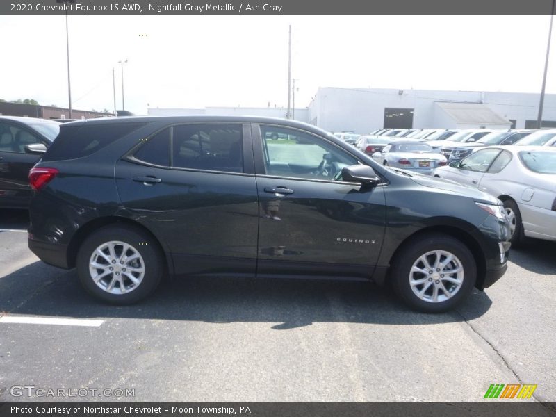 Nightfall Gray Metallic / Ash Gray 2020 Chevrolet Equinox LS AWD
