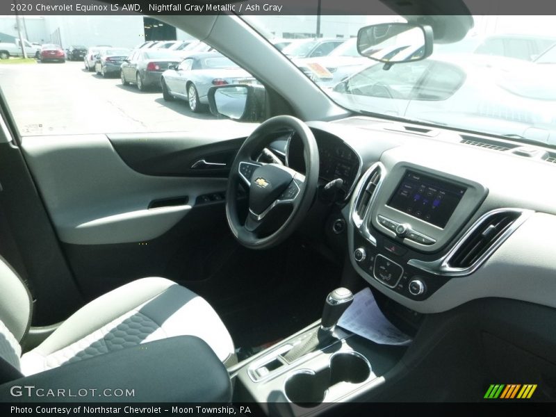 Nightfall Gray Metallic / Ash Gray 2020 Chevrolet Equinox LS AWD
