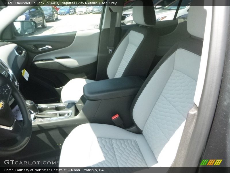 Nightfall Gray Metallic / Ash Gray 2020 Chevrolet Equinox LS AWD