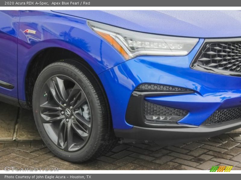 Apex Blue Pearl / Red 2020 Acura RDX A-Spec