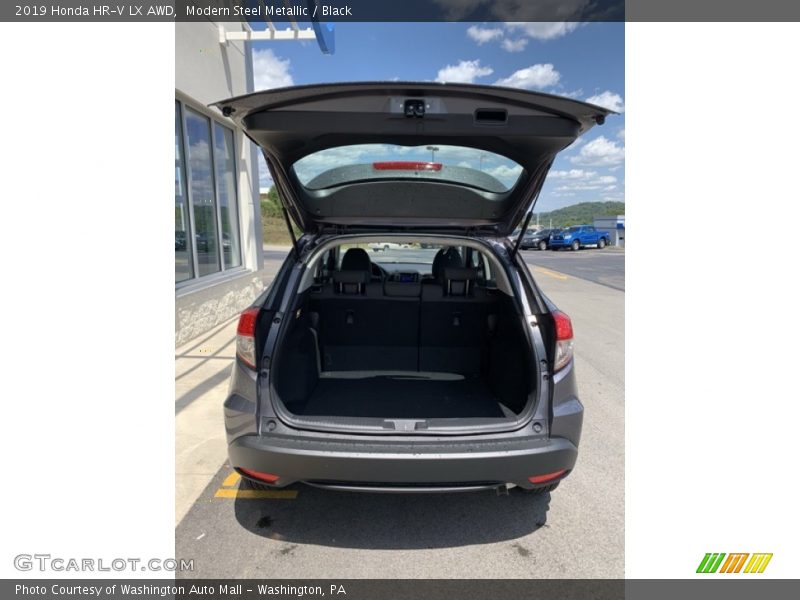 Modern Steel Metallic / Black 2019 Honda HR-V LX AWD