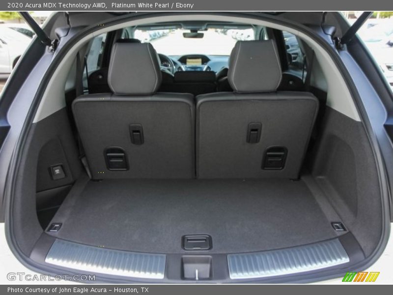 Platinum White Pearl / Ebony 2020 Acura MDX Technology AWD
