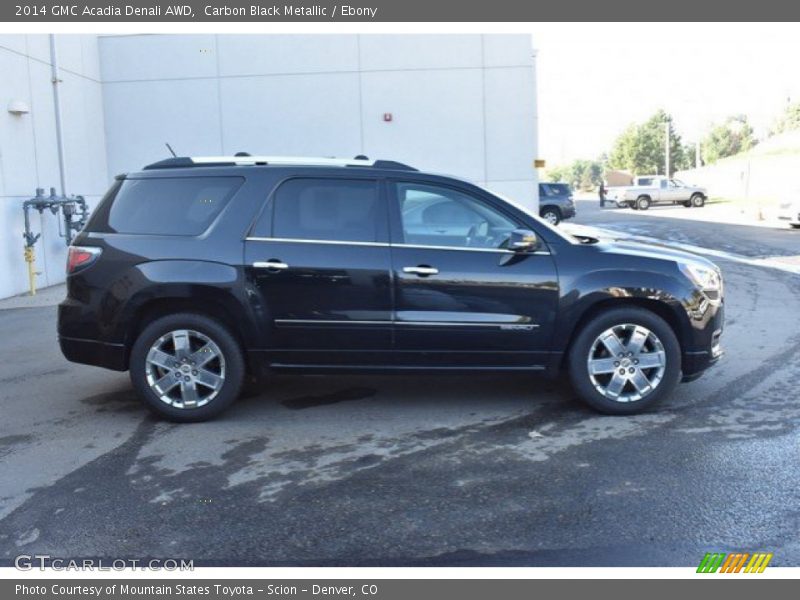 Carbon Black Metallic / Ebony 2014 GMC Acadia Denali AWD