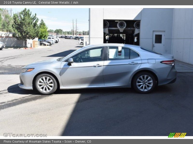 Celestial Silver Metallic / Ash 2018 Toyota Camry LE
