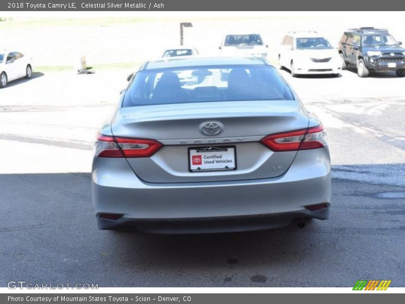 Celestial Silver Metallic / Ash 2018 Toyota Camry LE