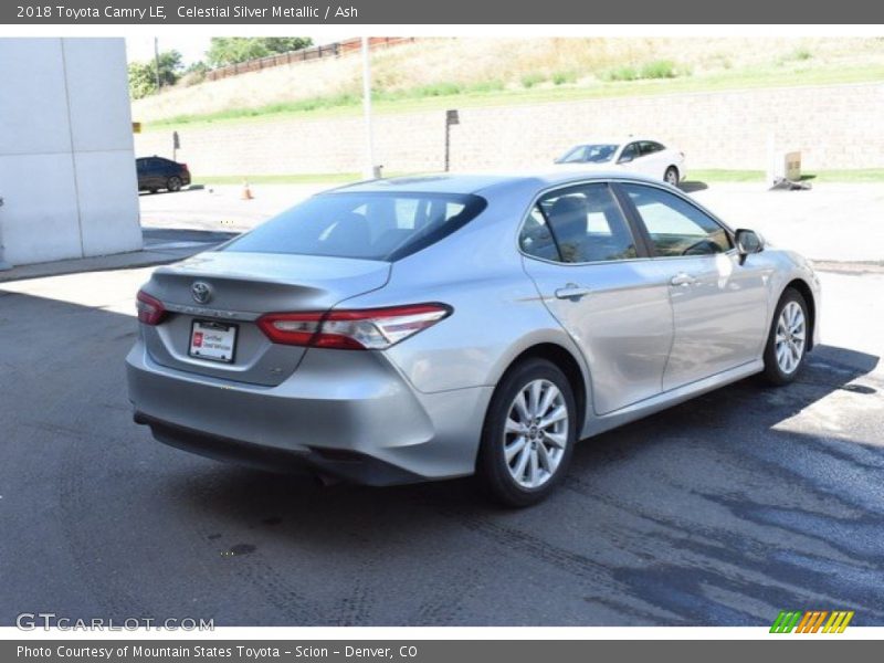 Celestial Silver Metallic / Ash 2018 Toyota Camry LE