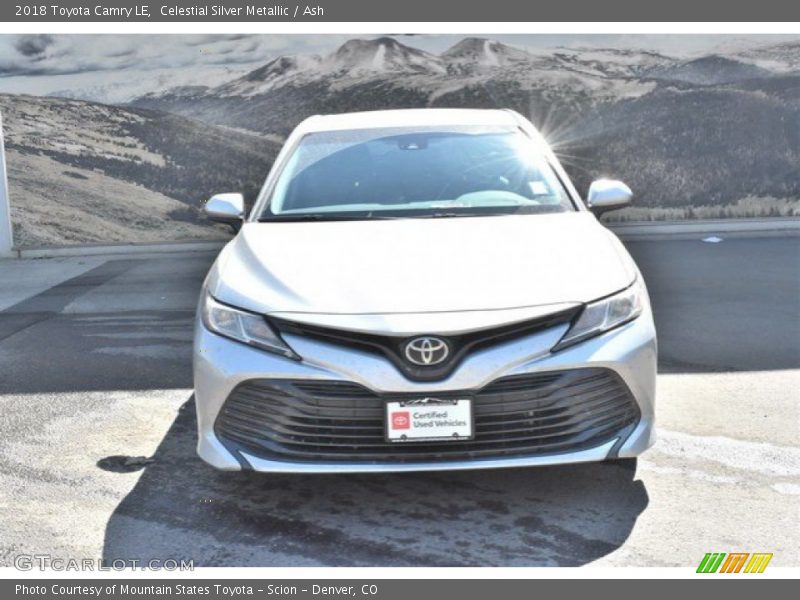 Celestial Silver Metallic / Ash 2018 Toyota Camry LE