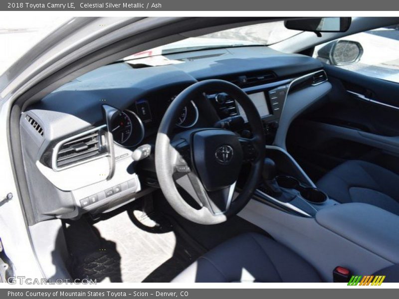 Celestial Silver Metallic / Ash 2018 Toyota Camry LE