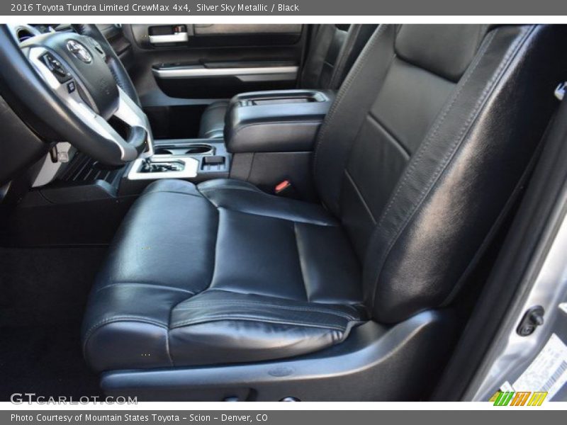 Silver Sky Metallic / Black 2016 Toyota Tundra Limited CrewMax 4x4