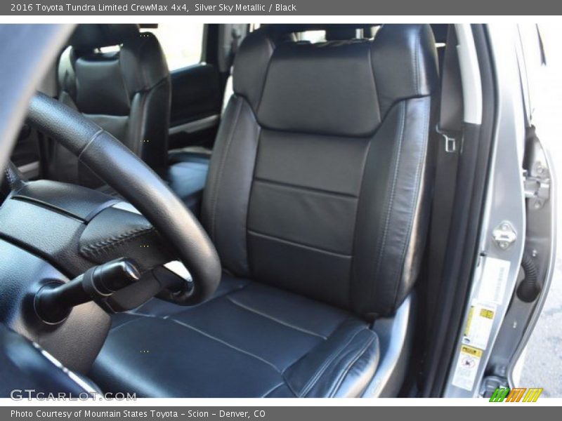 Silver Sky Metallic / Black 2016 Toyota Tundra Limited CrewMax 4x4