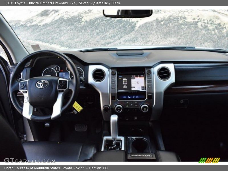 Silver Sky Metallic / Black 2016 Toyota Tundra Limited CrewMax 4x4