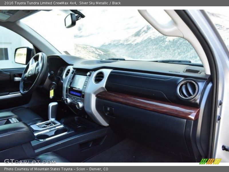 Silver Sky Metallic / Black 2016 Toyota Tundra Limited CrewMax 4x4