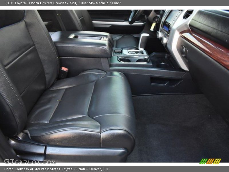 Silver Sky Metallic / Black 2016 Toyota Tundra Limited CrewMax 4x4