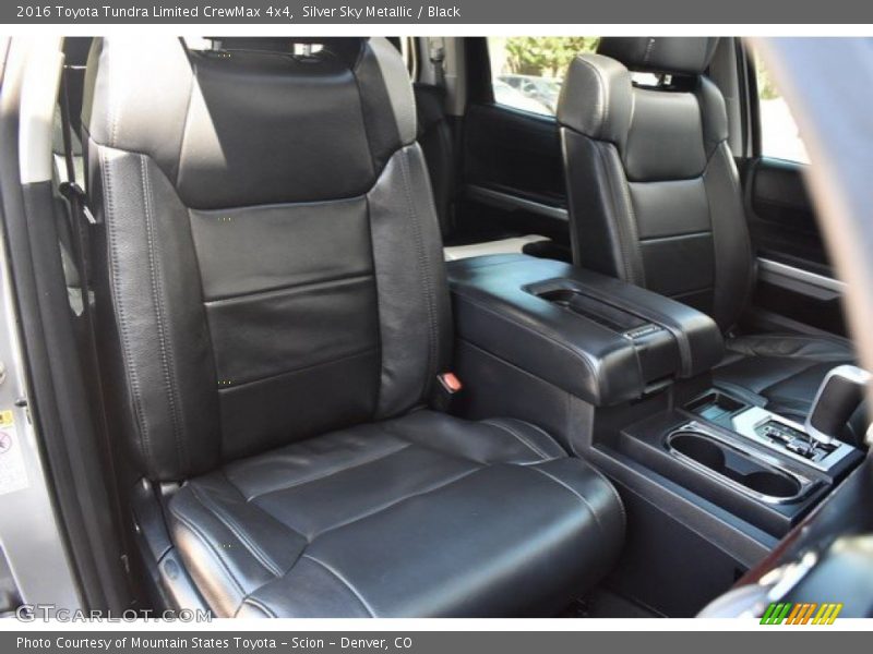 Silver Sky Metallic / Black 2016 Toyota Tundra Limited CrewMax 4x4