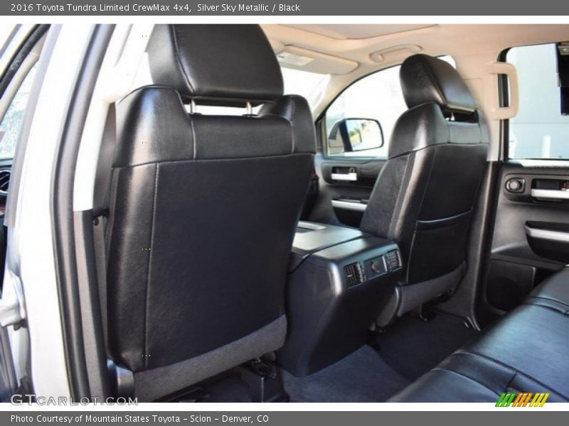 Silver Sky Metallic / Black 2016 Toyota Tundra Limited CrewMax 4x4