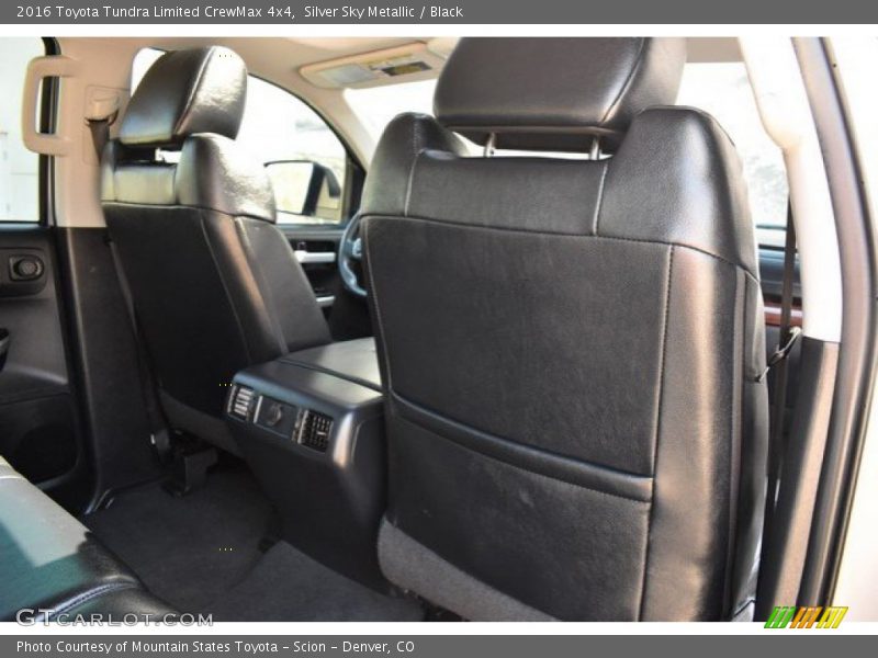 Silver Sky Metallic / Black 2016 Toyota Tundra Limited CrewMax 4x4