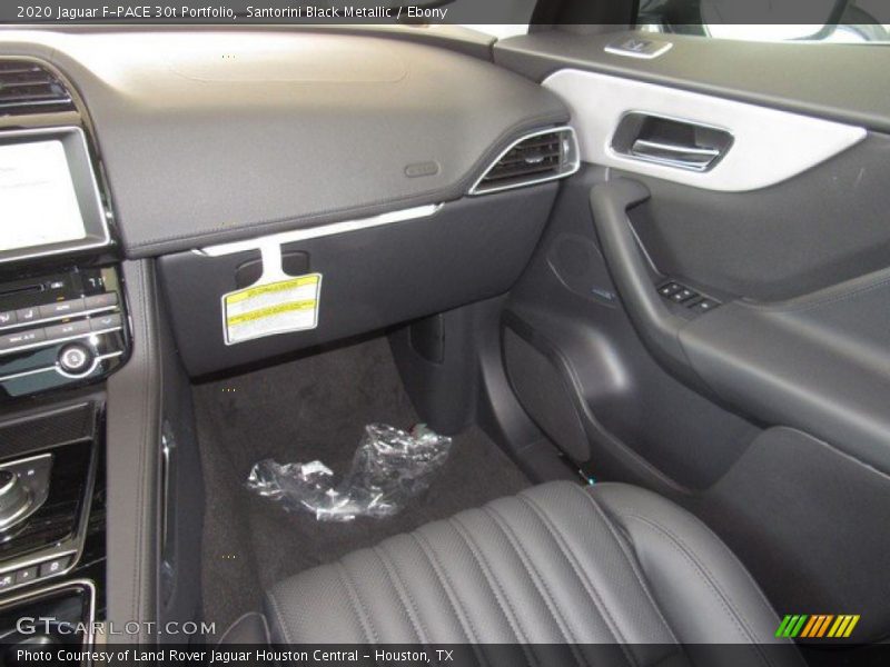 Santorini Black Metallic / Ebony 2020 Jaguar F-PACE 30t Portfolio