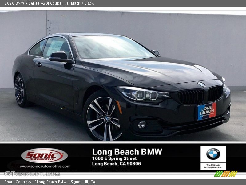 Jet Black / Black 2020 BMW 4 Series 430i Coupe