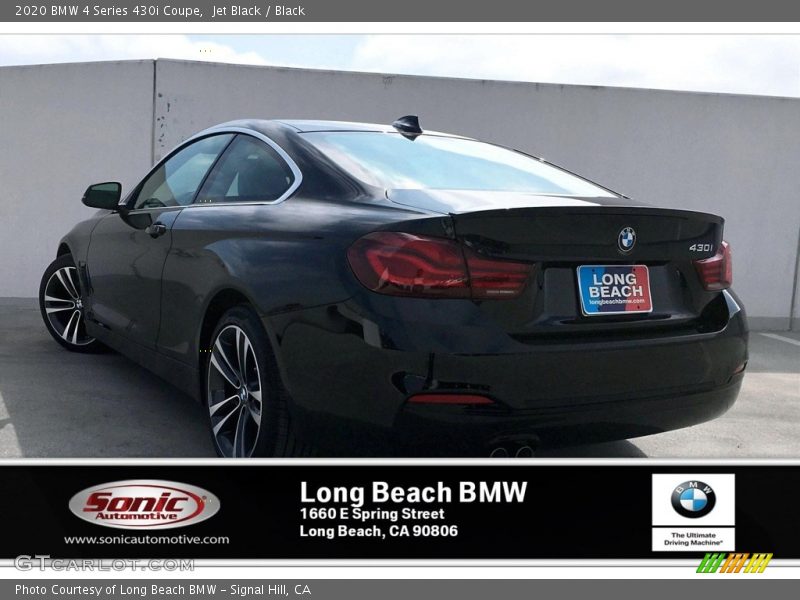 Jet Black / Black 2020 BMW 4 Series 430i Coupe