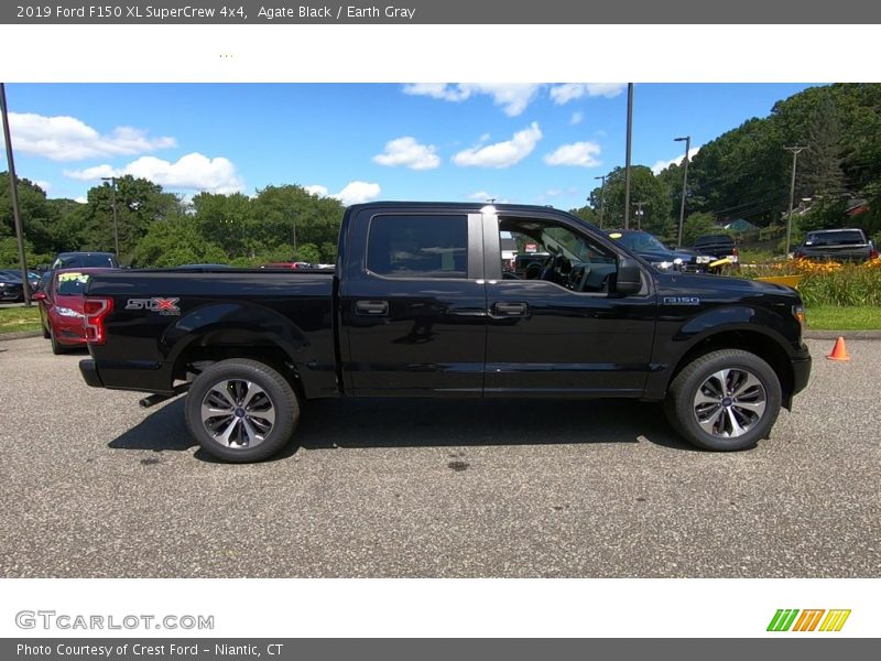 Agate Black / Earth Gray 2019 Ford F150 XL SuperCrew 4x4