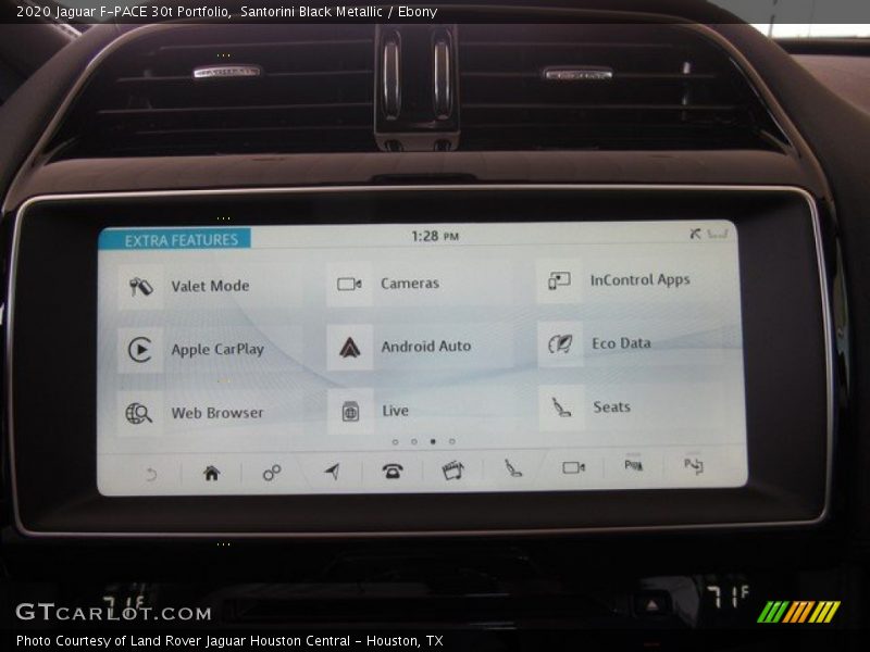 Santorini Black Metallic / Ebony 2020 Jaguar F-PACE 30t Portfolio