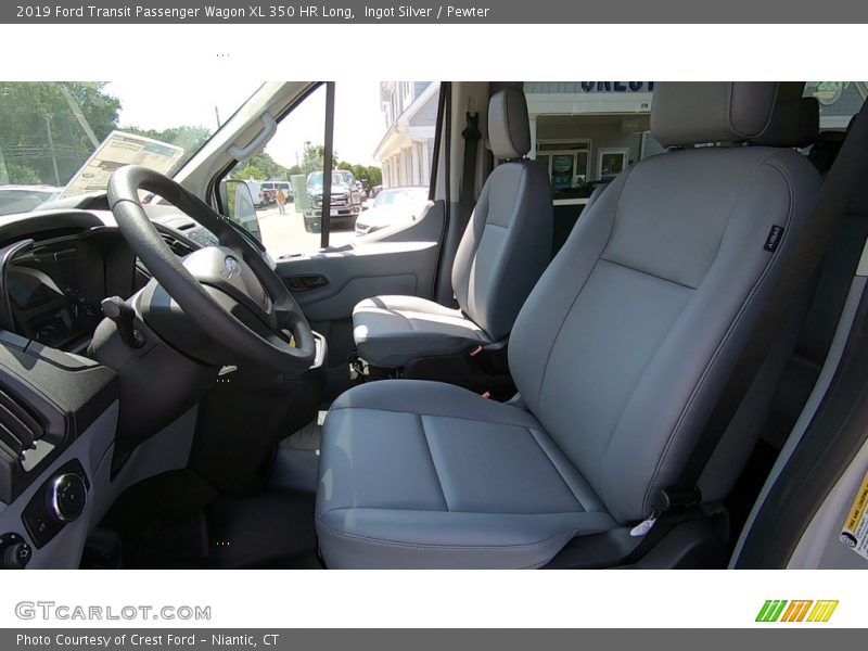 Ingot Silver / Pewter 2019 Ford Transit Passenger Wagon XL 350 HR Long