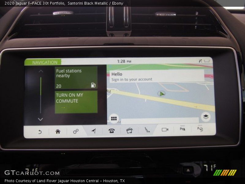 Santorini Black Metallic / Ebony 2020 Jaguar F-PACE 30t Portfolio