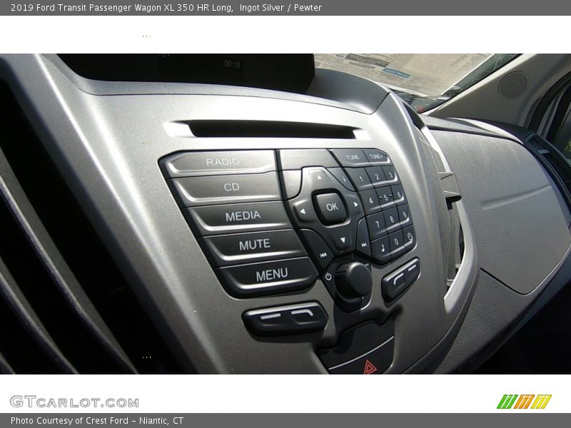 Ingot Silver / Pewter 2019 Ford Transit Passenger Wagon XL 350 HR Long