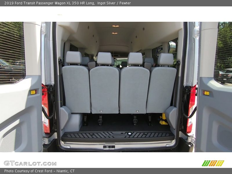 Ingot Silver / Pewter 2019 Ford Transit Passenger Wagon XL 350 HR Long