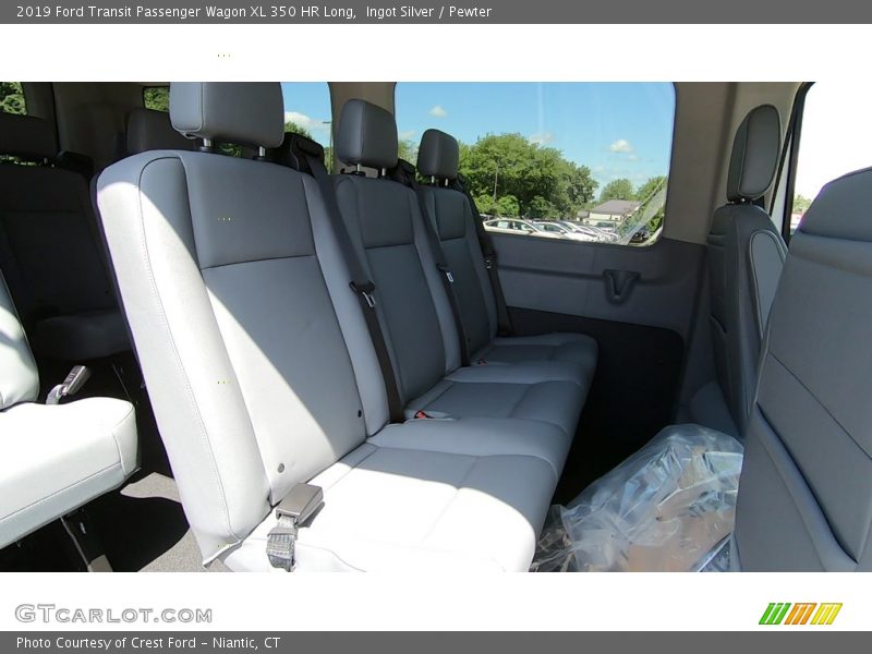 Ingot Silver / Pewter 2019 Ford Transit Passenger Wagon XL 350 HR Long