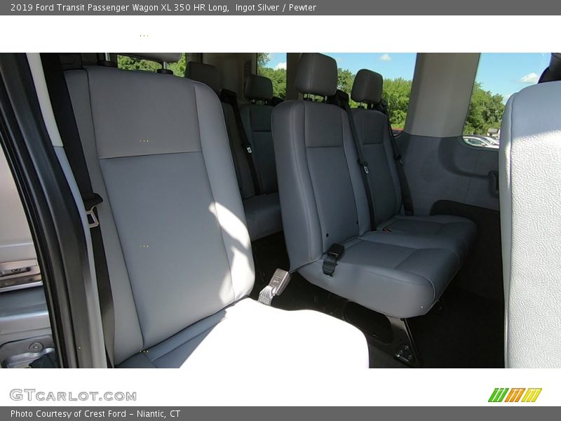 Ingot Silver / Pewter 2019 Ford Transit Passenger Wagon XL 350 HR Long