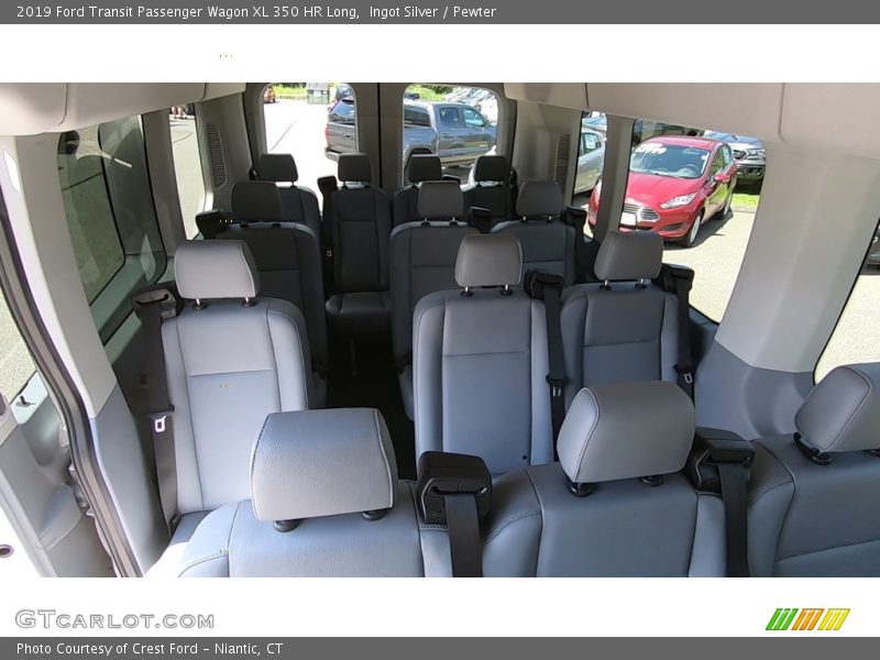 Ingot Silver / Pewter 2019 Ford Transit Passenger Wagon XL 350 HR Long