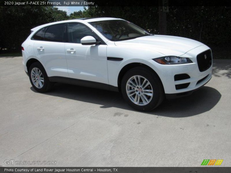 Fuji White / Ebony 2020 Jaguar F-PACE 25t Prestige