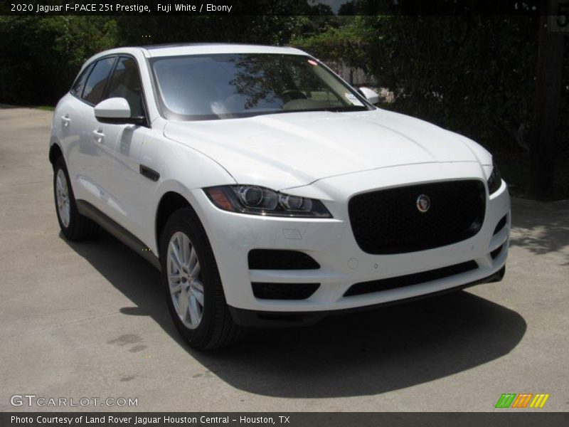 Fuji White / Ebony 2020 Jaguar F-PACE 25t Prestige