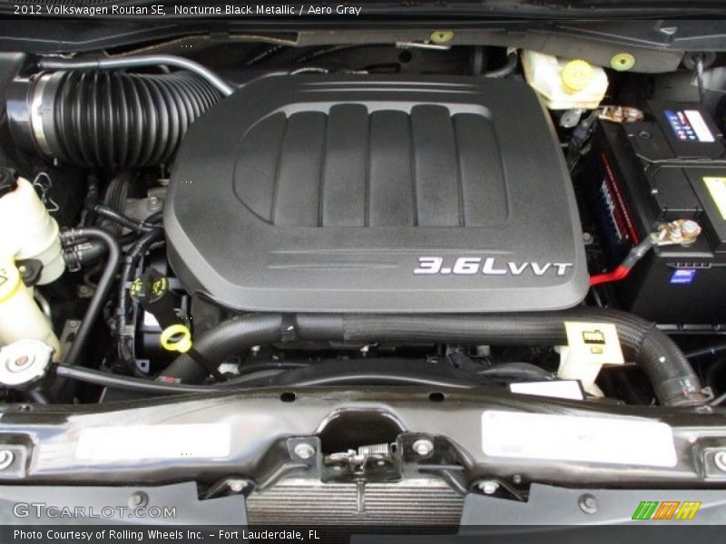 Nocturne Black Metallic / Aero Gray 2012 Volkswagen Routan SE