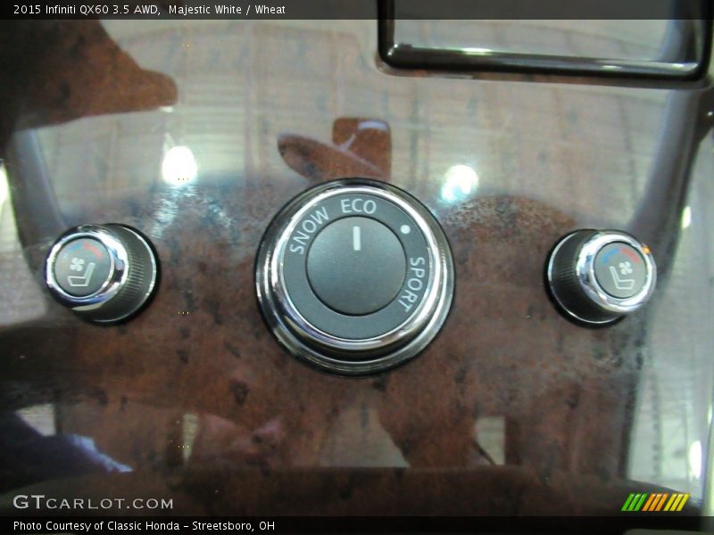 Majestic White / Wheat 2015 Infiniti QX60 3.5 AWD