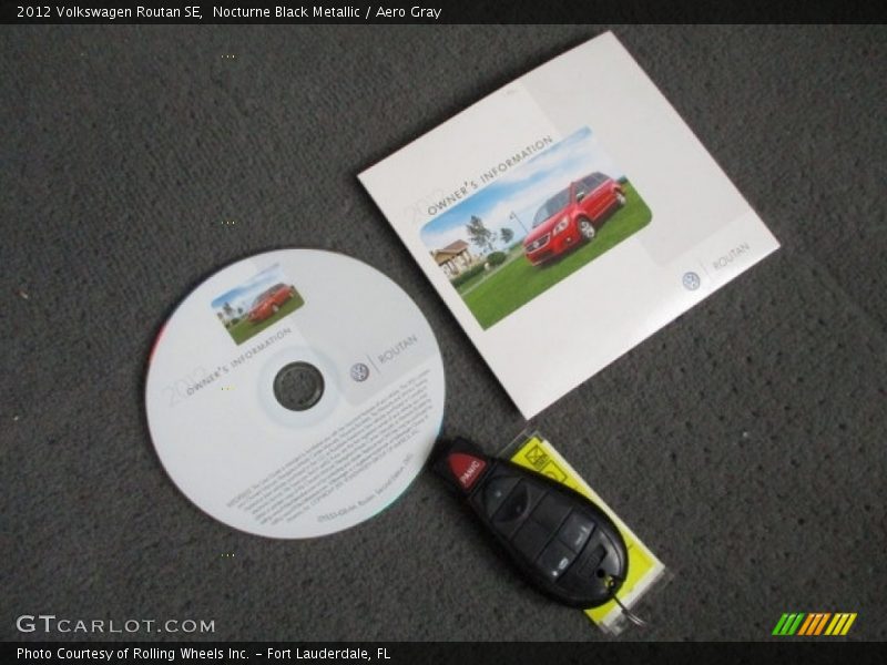 Nocturne Black Metallic / Aero Gray 2012 Volkswagen Routan SE