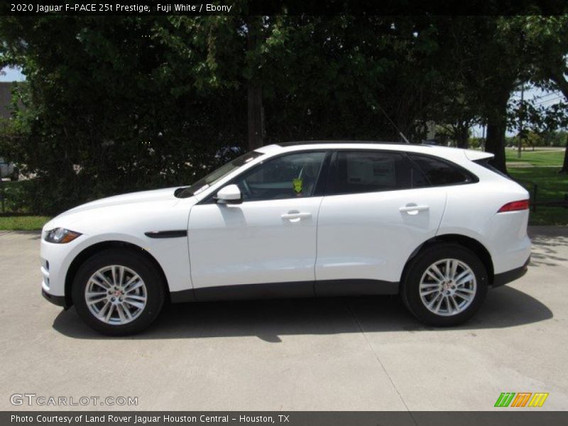 Fuji White / Ebony 2020 Jaguar F-PACE 25t Prestige