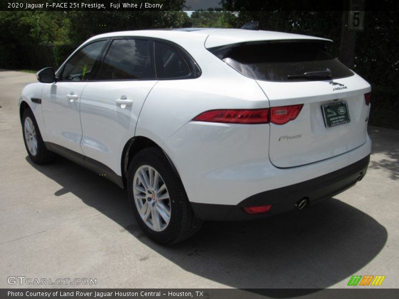 Fuji White / Ebony 2020 Jaguar F-PACE 25t Prestige