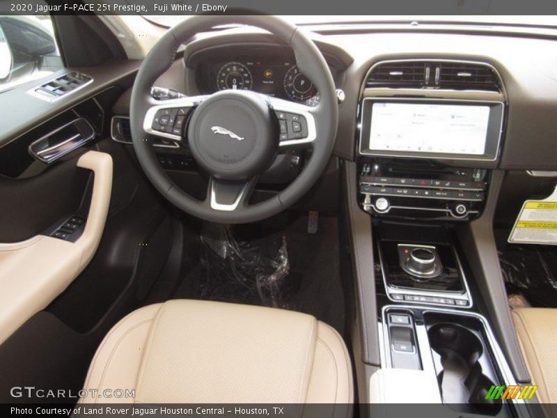 Fuji White / Ebony 2020 Jaguar F-PACE 25t Prestige