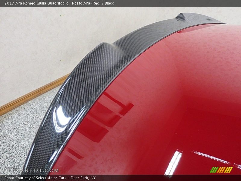 Rosso Alfa (Red) / Black 2017 Alfa Romeo Giulia Quadrifoglio