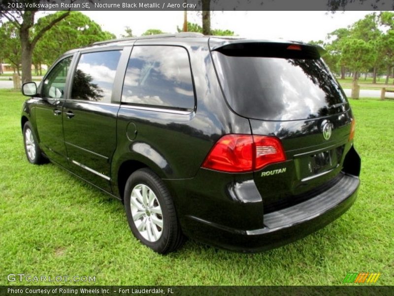 Nocturne Black Metallic / Aero Gray 2012 Volkswagen Routan SE