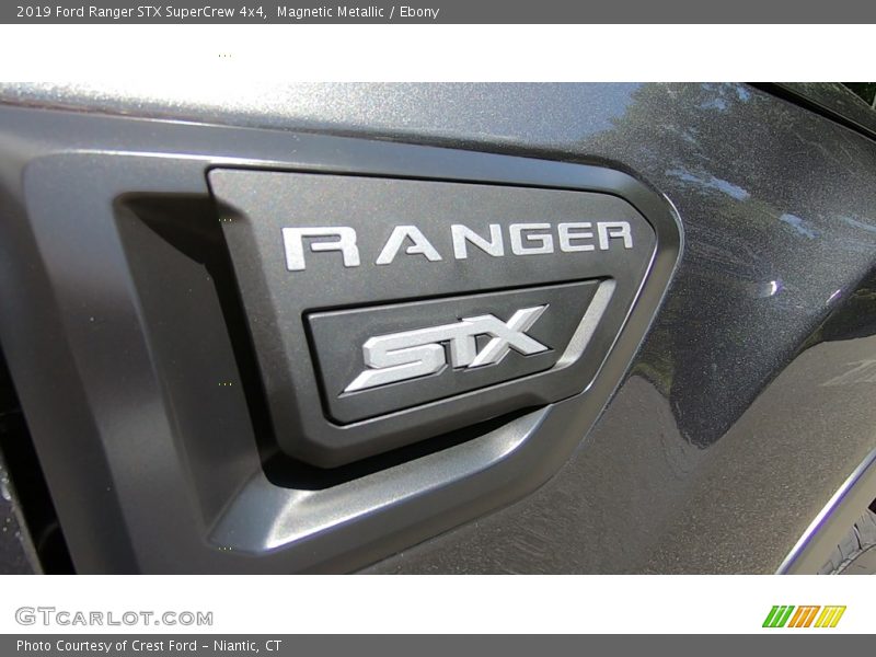 Magnetic Metallic / Ebony 2019 Ford Ranger STX SuperCrew 4x4