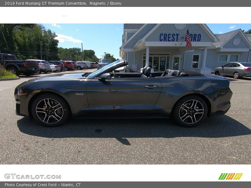 Magnetic / Ebony 2019 Ford Mustang GT Premium Convertible