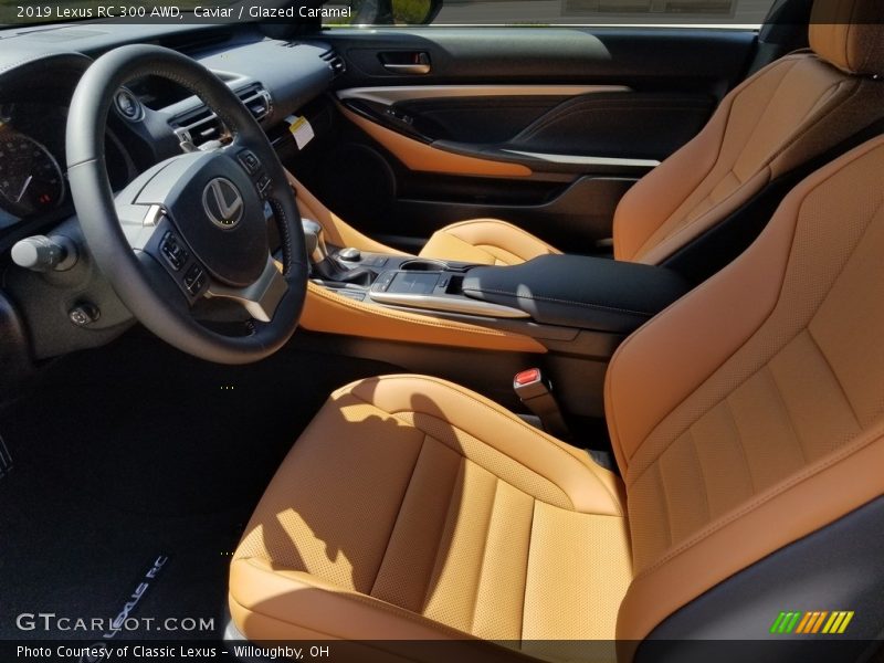  2019 RC 300 AWD Glazed Caramel Interior