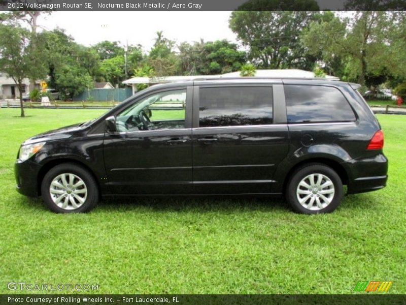 Nocturne Black Metallic / Aero Gray 2012 Volkswagen Routan SE