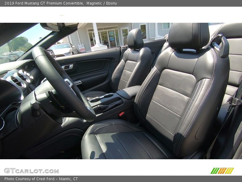 Magnetic / Ebony 2019 Ford Mustang GT Premium Convertible